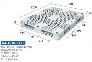 雙面型棧板(R4-1210-CG1)