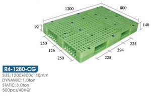 雙面型棧板(R4-1280-CG)